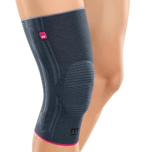 Medi Genumedi® Komfort-Kniebandage mit Patella-Silikonring VIII silber von medi