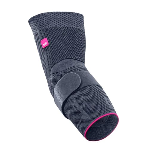 medi Epicomed - Ellenbogenbandage | Unisex | silber | Größe II | Kompressionsbandage zur Stabilisierung des Gelenks bei Tennisarm oder Golferarm | Beidseitig tragbar | Ellenbogen | atmungsaktiv von medi