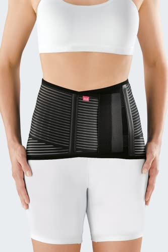 medi Lumbamed active Stabilisierungsorthese I Rückenbandage zur Stabilisierung & Entlastung für Damen I Schwarz in der Größe IV von medi