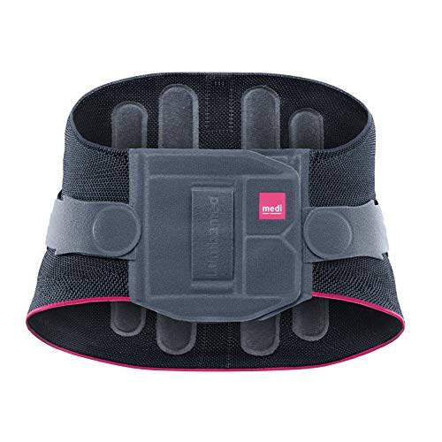 medi Lumbamed disc - Lumbalorthese mit tailliertem Schnitt | silber | Größe II | Stabilisierende Lendenwirbelstütze durch Mobilisierungsfunktion von medi