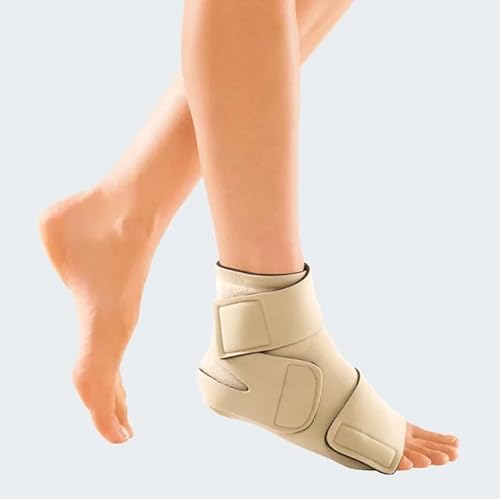 medi circaid juxtafit premium interlocking adaptives Kompressionssystem - Fußteil | Größe: M | Unelastische Kompression für den Fuß | Geschlossene Ferse | Kürzbare Fußlänge von medi