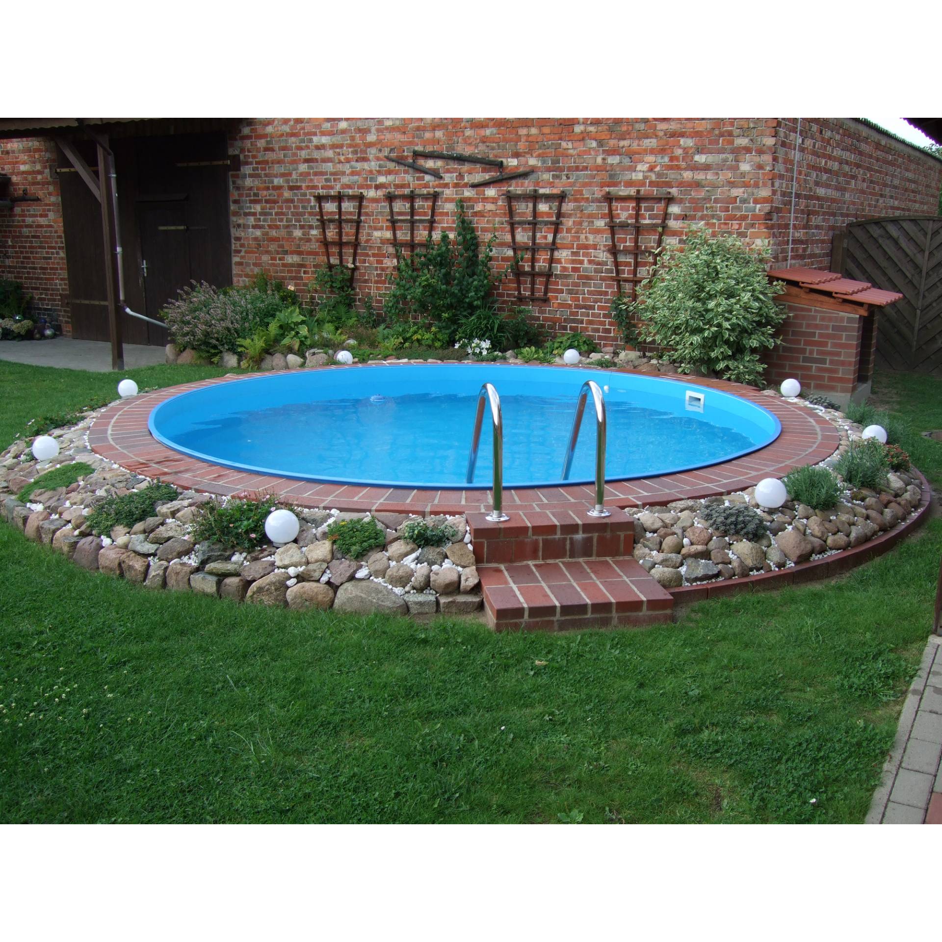mediPOOL Aufstellpool-Set 'Splasher 4' weiß/blau Ø 300 x 90 cm mediPOOL Aufstellpool-Set 'Splasher 4' weiß/blau Ø 300 x 90 cm von mediPOOL
