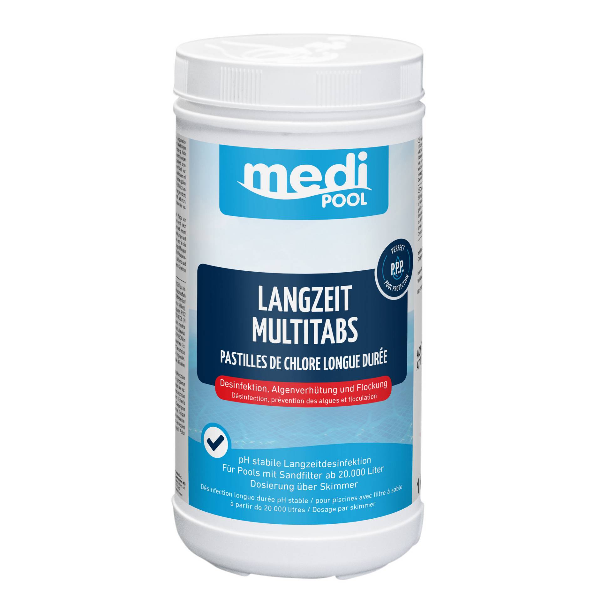 mediPOOL Langzeit-Multitabs 1 kg, für die Poolpflege mediPOOL Langzeit-Multitabs 1 kg, für die Poolpflege von mediPOOL