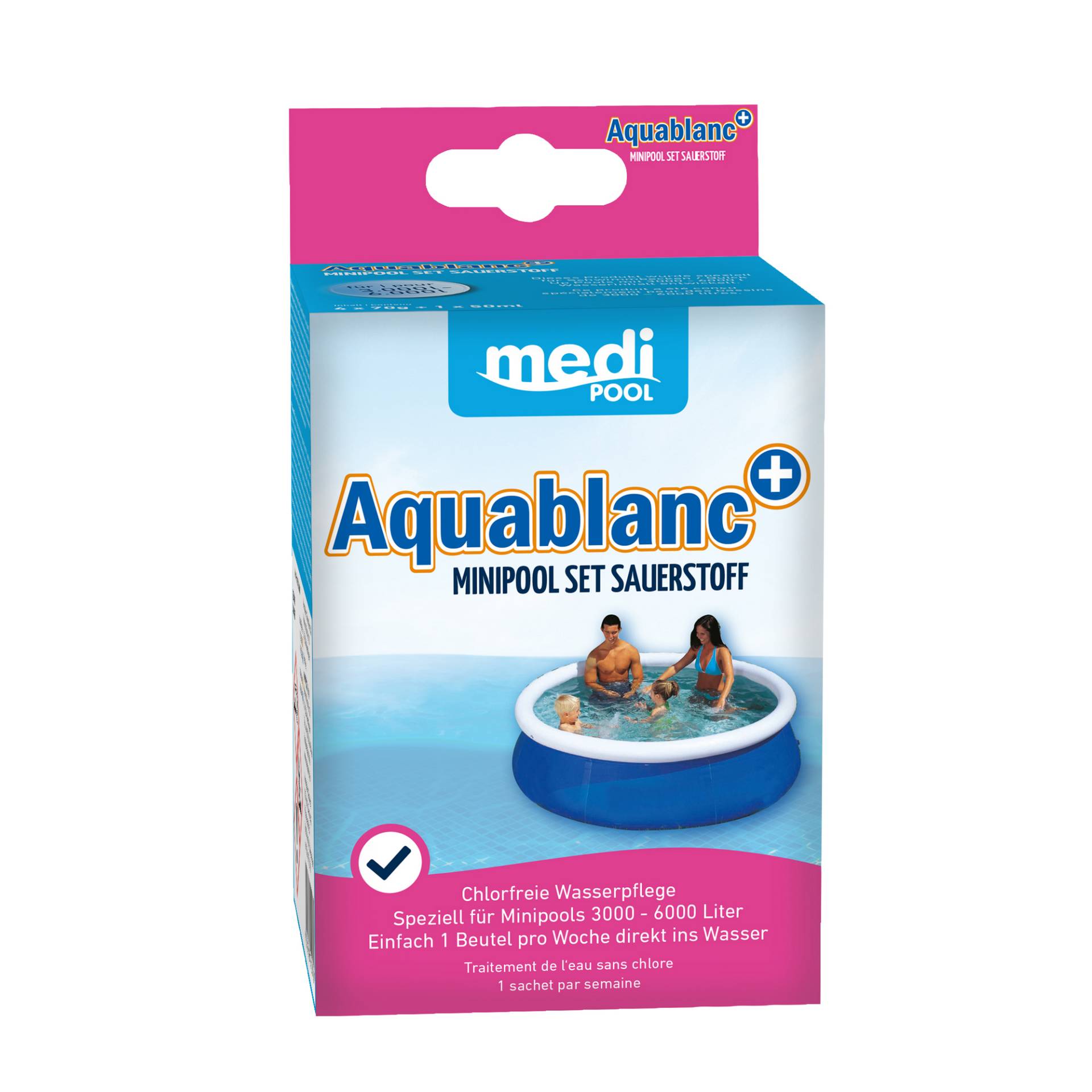 mediPOOL Mini-Poolpflege 'Aquablanc+' 0,32 kg mediPOOL Mini-Poolpflege 'Aquablanc+' 0,32 kg von mediPOOL