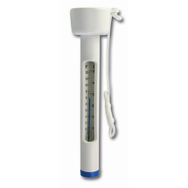 mediPOOL Pool-Thermometer weiß, mit Schwimmkopf von mediPOOL