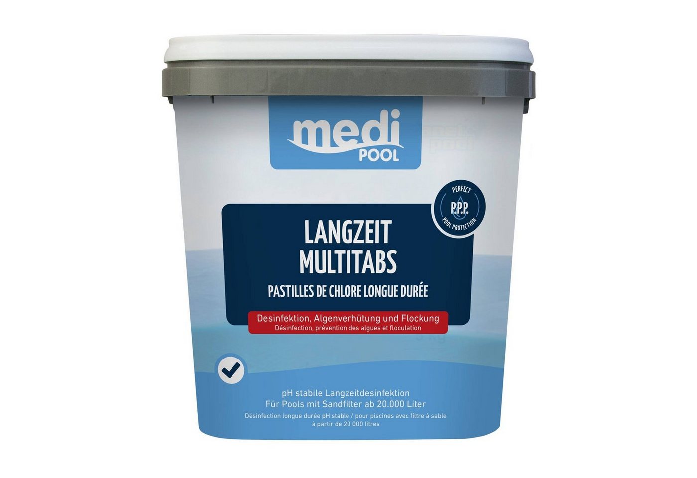 mediPOOL Poolpflege mediPool - Langzeit - Multi Tabs 200 g 5,0 kg von mediPOOL