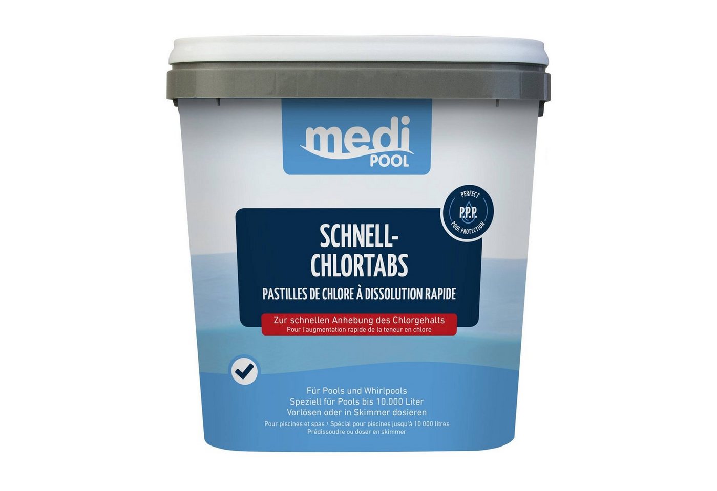 mediPOOL Poolpflege mediPool - Schnell-Chlor Tabs 20 g 5,0 kg von mediPOOL