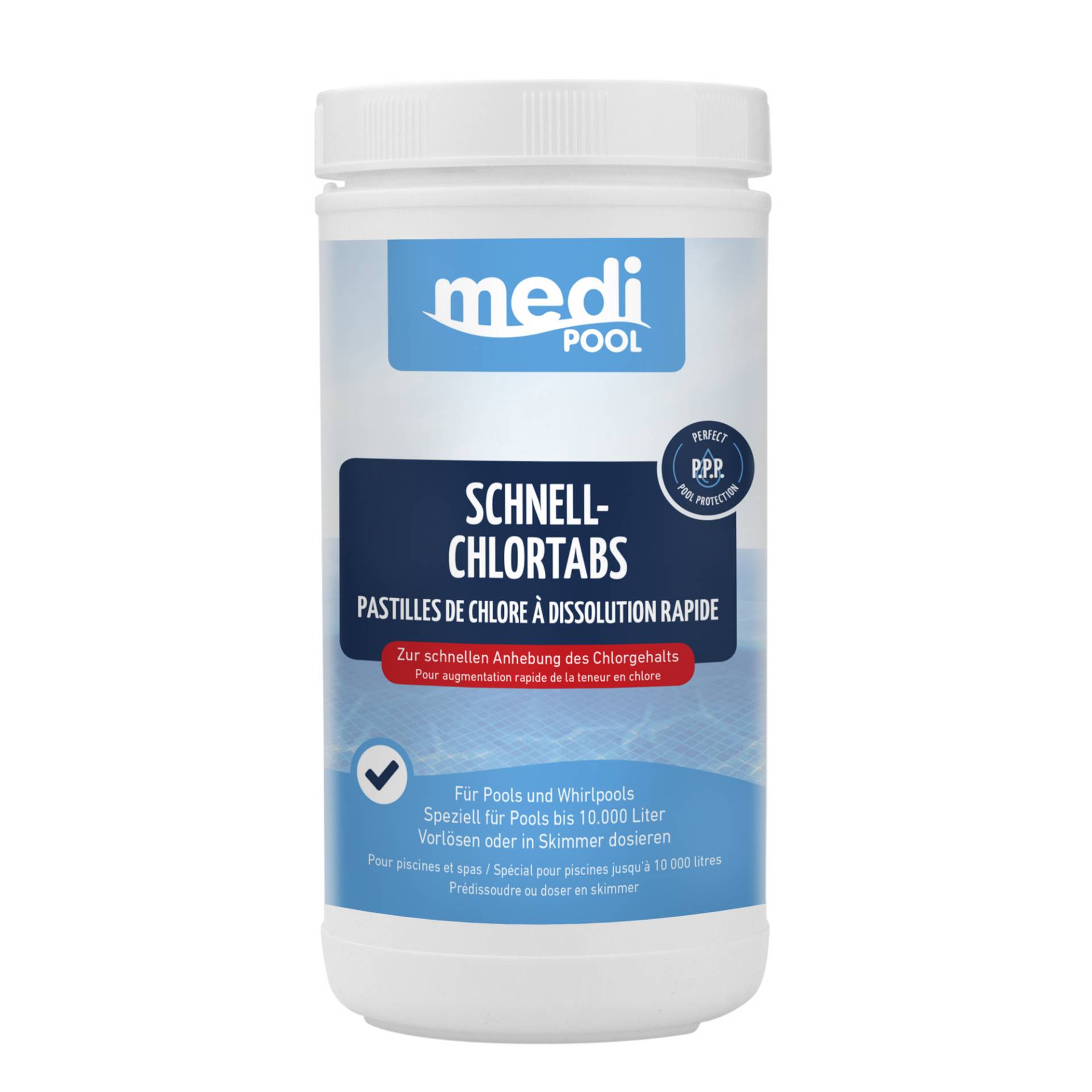 mediPOOL Schnell-Chlortabs 1 kg mediPOOL Schnell-Chlortabs 1 kg von mediPOOL