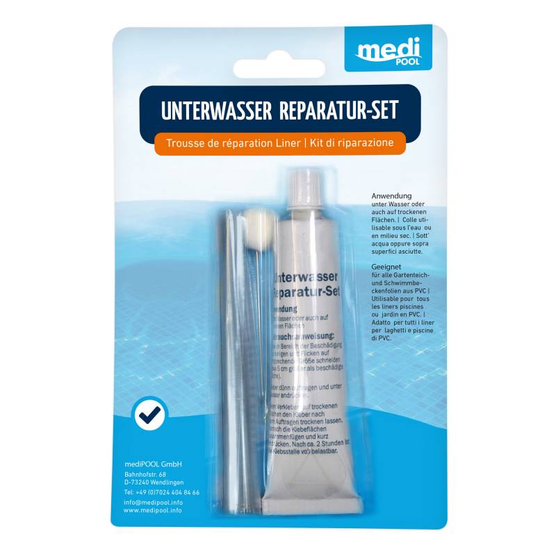 mediPOOL Unterwasser-Reparaturset 3-teilig von mediPOOL
