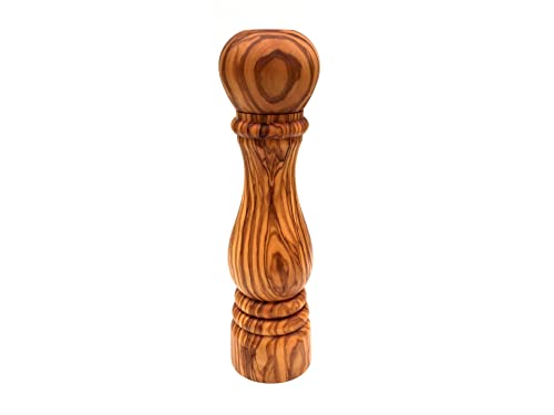 Salz- und Pfeffermühle Holz Mühle handgefertigt aus Olivenholz (M: Höhe 18,5 cm) von medina mood