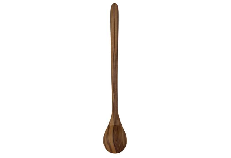 medina mood Esslöffel Filigraner Löffel "Nova" rund L 30 cm fein flach leicht aus Olivenholz (1 Stück) von medina mood