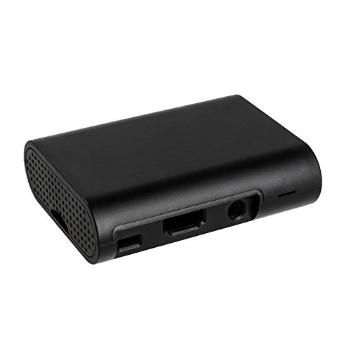 meeboo Gehäuse für Raspberry Pi 3 Gehäuse Slim schwarz meeboo Gehäuse für Raspberry Pi 3 Gehäuse Slim schwarz von meeboo