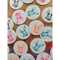 Österliche Bierdeckel Mit Hase Österliche Bierdeckel Mit Hase von meerspurig