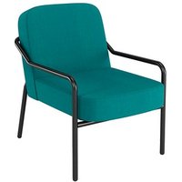 medso powered by PAPERFLOW Sessel MEDSO M Rund blau schwarz Stoff von medso powered by PAPERFLOW