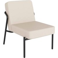 medso powered by PAPERFLOW Sessel MEDSO S creme schwarz Kunstleder von medso powered by PAPERFLOW