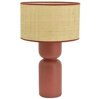 meet powered by PAPERFLOW Tamatao Tischlampe terracotta, natur von meet powered by PAPERFLOW