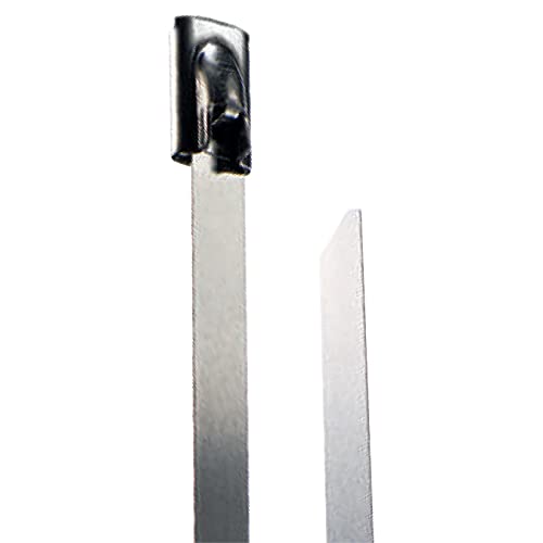 100 Stück Kabelbinder Edelstahl 304 Colsteel 362 x 4,6 von mefra