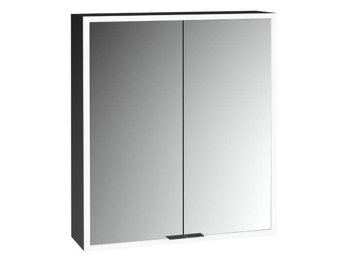 ALLUVION Pluto Spiegelschrank 60 cm, Aufputz, 2-türig 2341368 von megabad