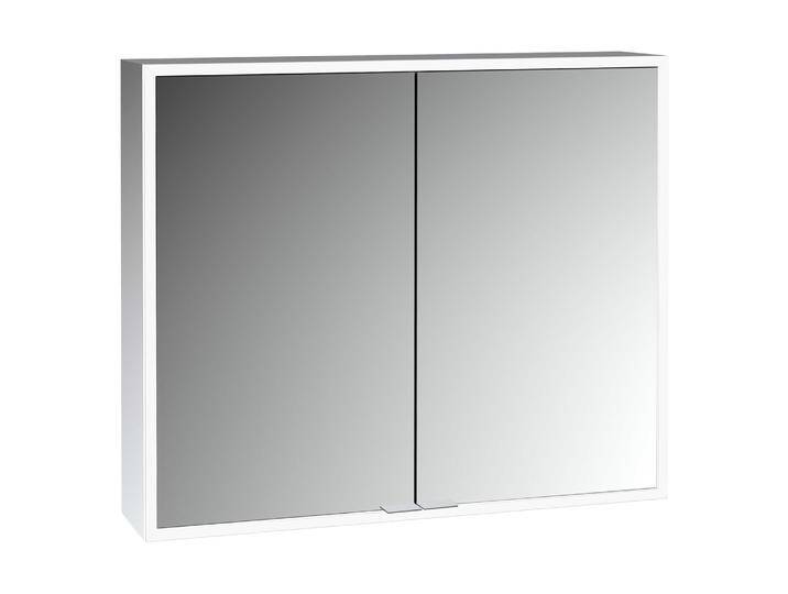 ALLUVION Pluto Spiegelschrank 80 cm, Aufputz, 2-türig 2344111 von megabad