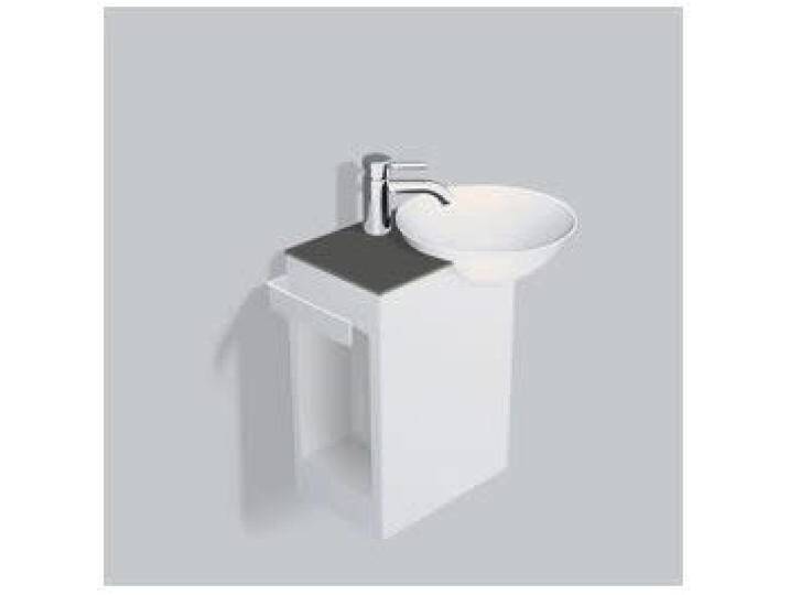 Alape Insert.storage Waschplatz WP.Insert2, 30 cm Ø Schalenbecken rechts 234754 von megabad