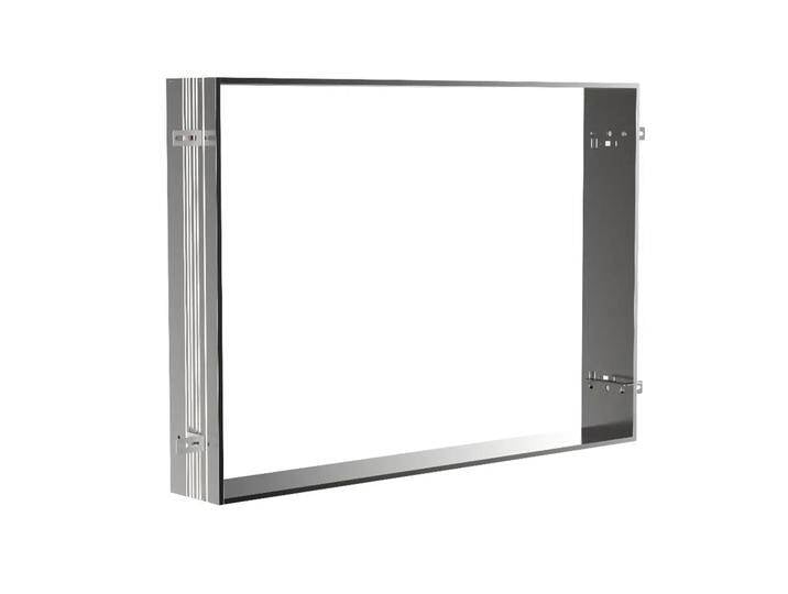 Emco prime 2 Facelift Einbaurahmen für Unterputz LED-Lichtspiegelschrank 100 cm 372585 von megabad