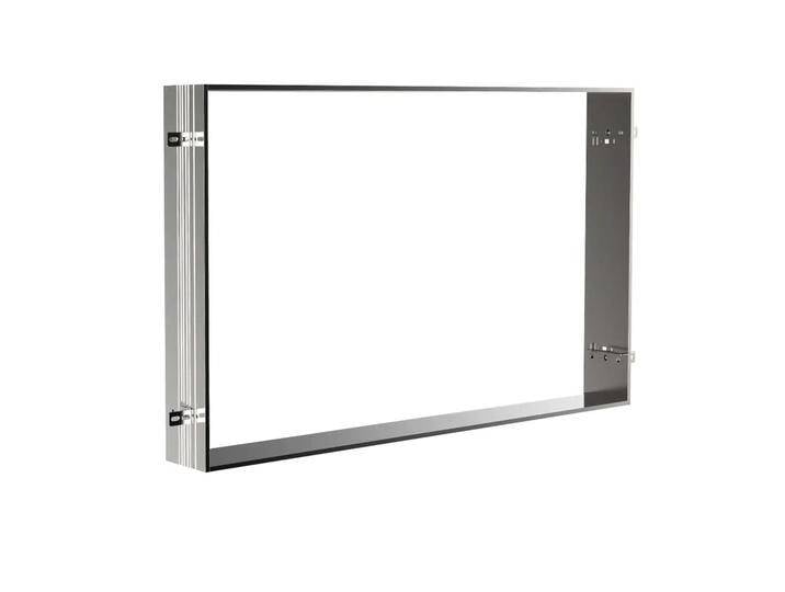 Emco prime 2 Facelift Einbaurahmen für Unterputz LED-Lichtspiegelschrank 120 cm 372584 von megabad