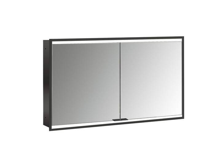 Emco prime 2 Facelift LED-Lichtspiegelschrank 120 cm mit 2 Türen, Unterputzmodell 2196492 von megabad