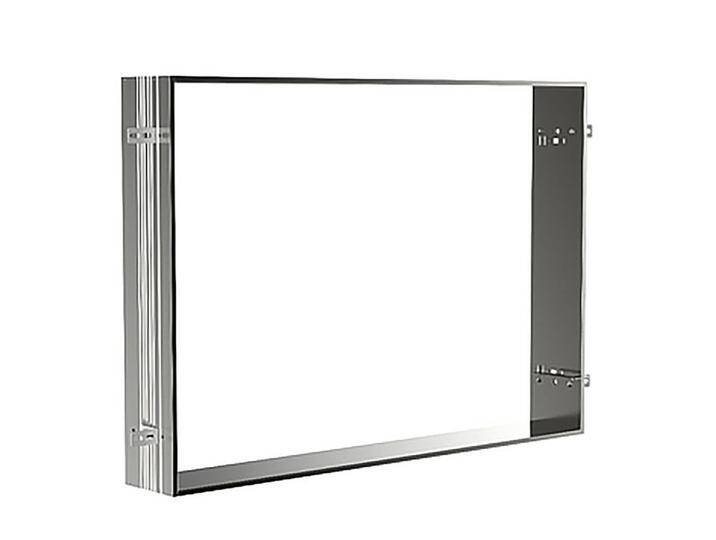 Emco prime Facelift Einbaurahmen für Unterputz LED-Lichtspiegelschrank 100 cm 343753 von megabad