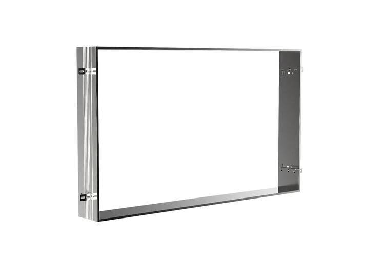 Emco prime Facelift Einbaurahmen für Unterputz LED-Lichtspiegelschrank 130 cm 346595 von megabad