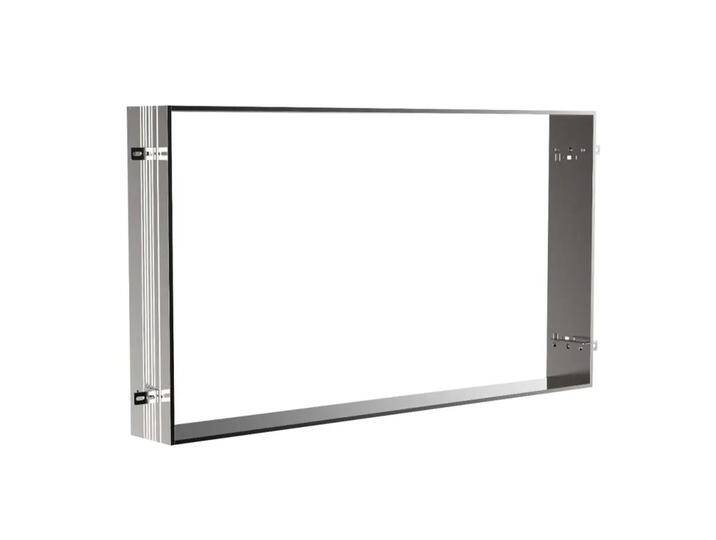 Emco prime Facelift Einbaurahmen für Unterputz LED-Lichtspiegelschrank 140 cm 2193462 von megabad