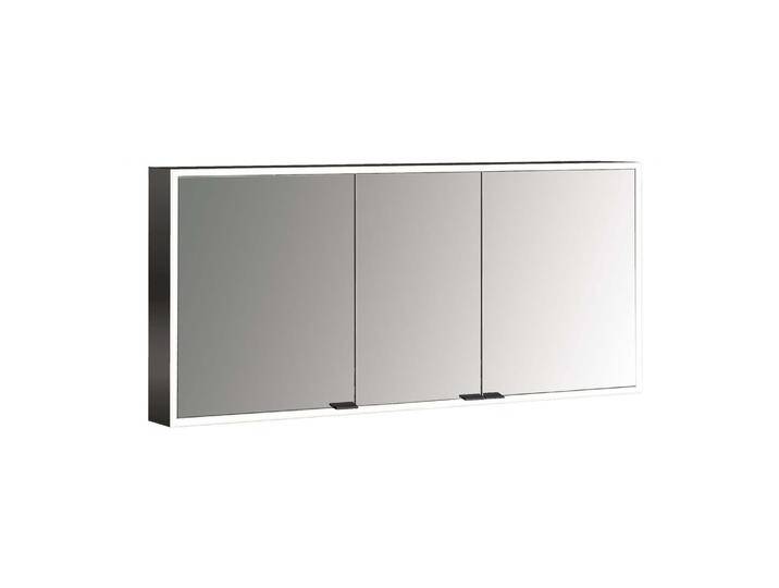 Emco prime Facelift LED-Lichtspiegelschrank 140 cm, 3 Türen, Aufputzmodell 2193345 von megabad
