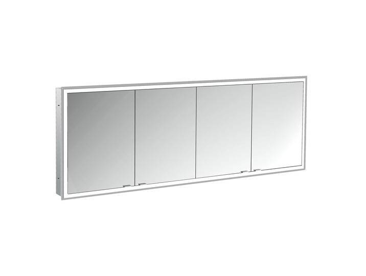 Emco prime Facelift LED-Lichtspiegelschrank 180 cm, 4 Türen, Unterputzmodell 2196141 von megabad