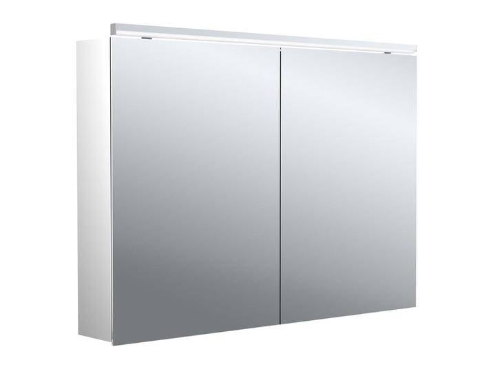 Emco pure 2 Classic LED-Lichtspiegelschrank 100 cm, mit LED-Aufsatzleuchte, 2 Türen 1898832 von megabad