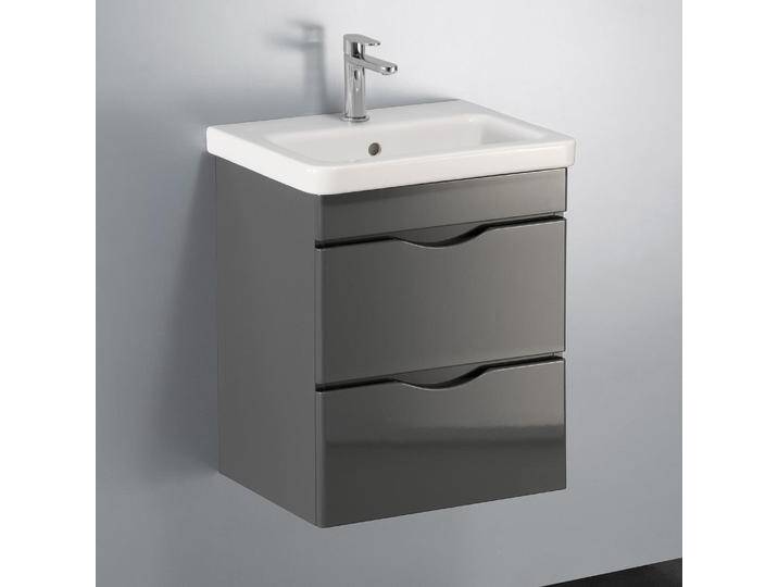Home Waschtischunterschrank 50 cm, 2 Auszüge 430175 von megabad