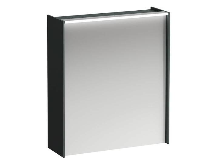 LAUFEN LANI Spiegelschrank mit LED-Lichtelement horizontal, Türanschlag links 62 cm 1907736 von megabad