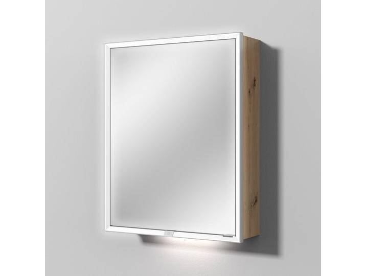 Sanipa Reflection Melamin-Spiegelschrank MILO 60 Türanschlag links 1398727 von megabad