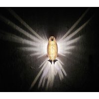 Adler Nachtlicht/Wandlampe - Led Lampe 23 cm Weiß 3D-Druck Deko Lichtobjekt Tier Modern Geschenkidee von megahobbycreations