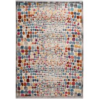 Flachfloriger Teppich Multi 80cm x 150cm von megusta