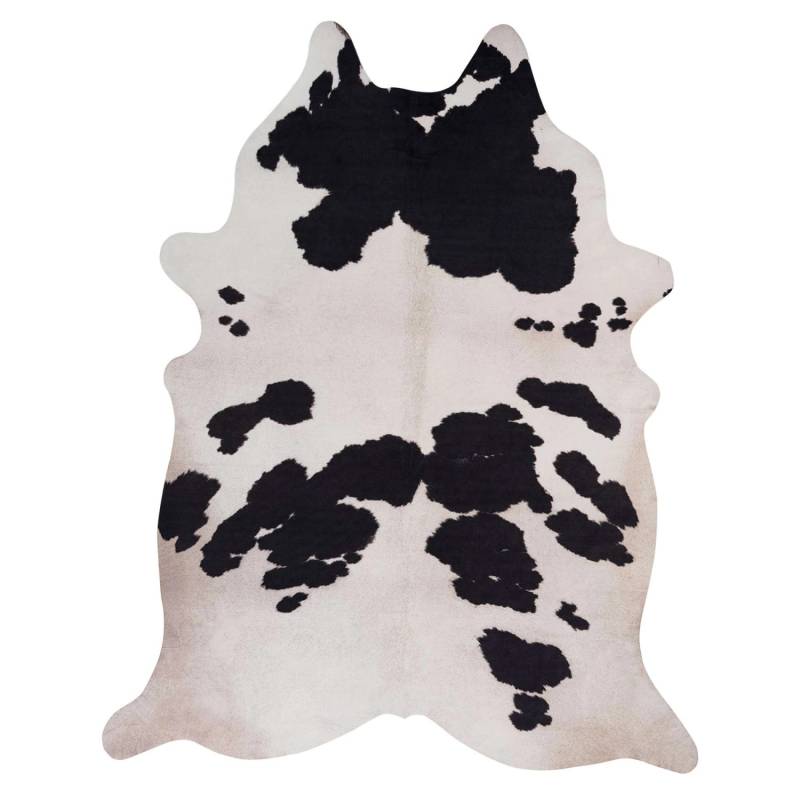MeGusta Flachflor Teppich Animal Modern Weiß Polyester 155x190 cm Clara von megusta
