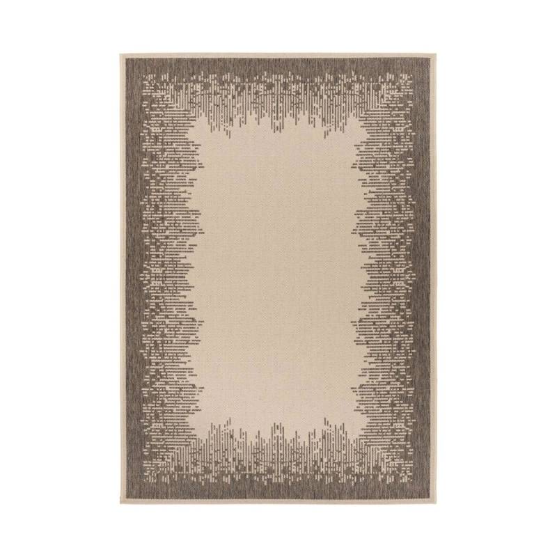 MeGusta Flachflor Teppich Modern Creme - Braun Polypropylen 160x230 cm Paula von megusta