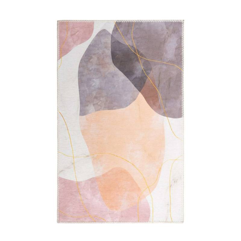 MeGusta Flachflor Teppich Modern Multi Polyester 80x150 cm Fabiana von megusta