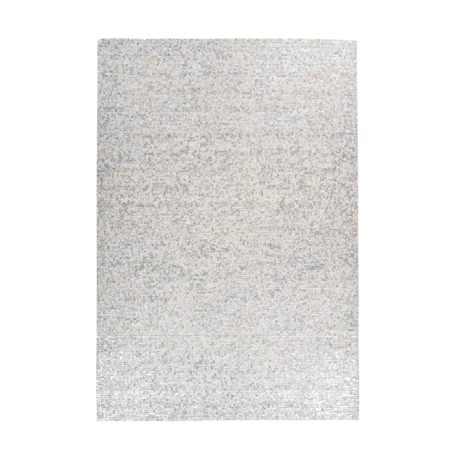 MeGusta Flachflor Teppich PatchworkDesign Weiß - Silber Leder 200x290 cm Teresa MeGusta Flachflor Teppich PatchworkDesign Weiß - Silber Leder 200x290 cm Teresa von megusta