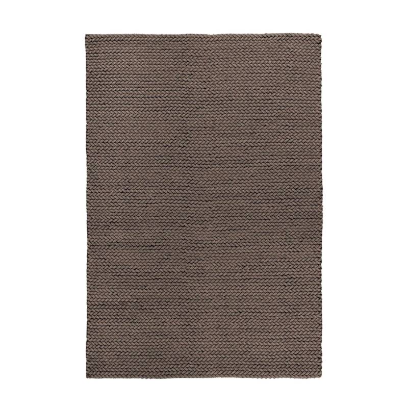 MeGusta Flachflor Teppich Uni Taupe Handgewebt 120 x 170 cm MeGusta Flachflor Teppich Uni Taupe Handgewebt 120 x 170 cm von megusta