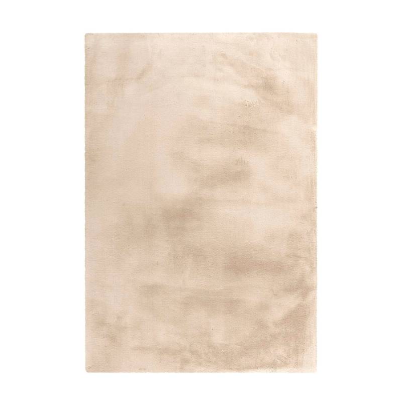 MeGusta Hochflorteppich Uni Elfenbein Weiche Haptik 200 x 290 cm von megusta