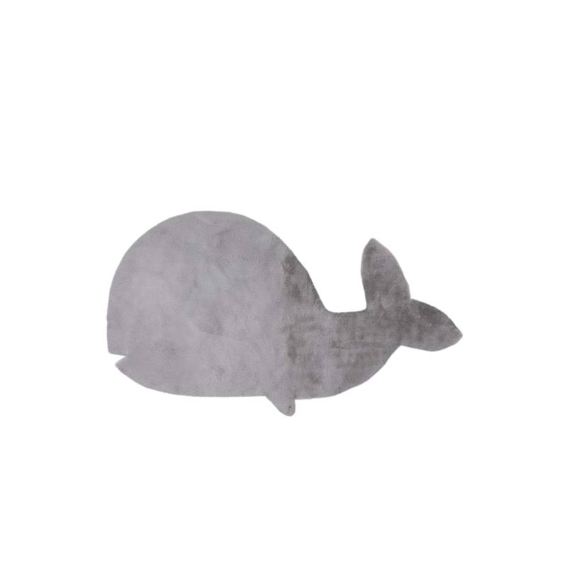 MeGusta Kinderteppich Kurzflor Teppich Kindermotiv Grau 114x66 cm Clara von megusta