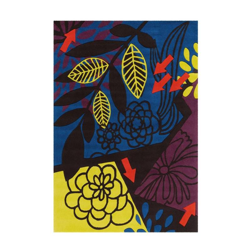 MeGusta Kurzflor Teppich Modern Multi 170x240 cm Dolores von megusta