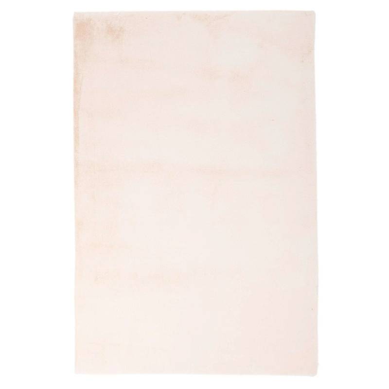 MeGusta Kurzflor Teppich Uni Modern Creme 160x230 cm Clara von megusta