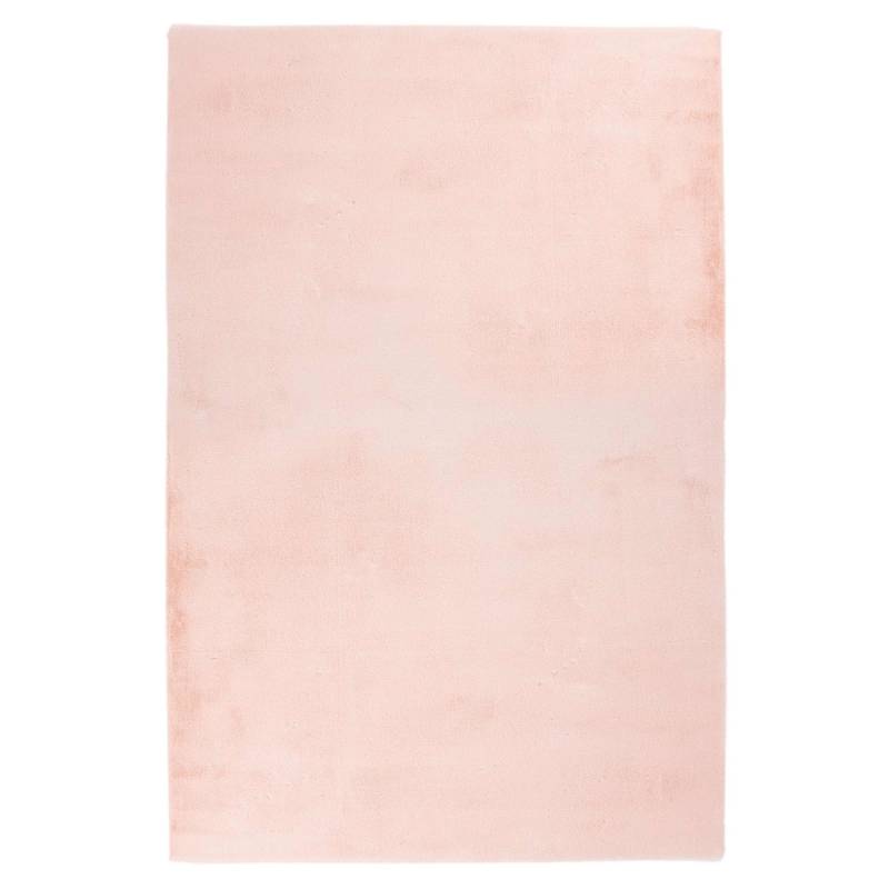 MeGusta Kurzflor Teppich Uni Modern Puderrosa 160x230 cm Clara von megusta