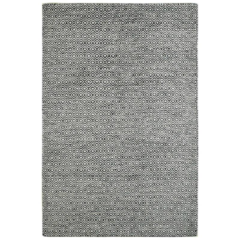 MeGusta Kurzflor Teppich Vintage Modern Graphit Wolle 200x290 cm Clara von megusta