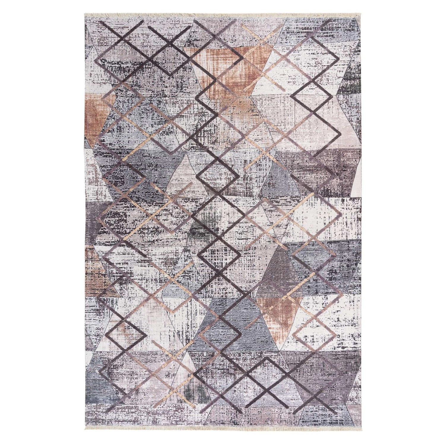 MeGusta Kurzflor Teppich Vintage UsedLook Multi 200x290 cm Clara MeGusta Kurzflor Teppich Vintage UsedLook Multi 200x290 cm Clara von megusta